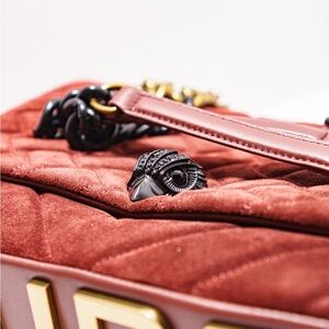 Elegant Brown Quilted Women's Bag